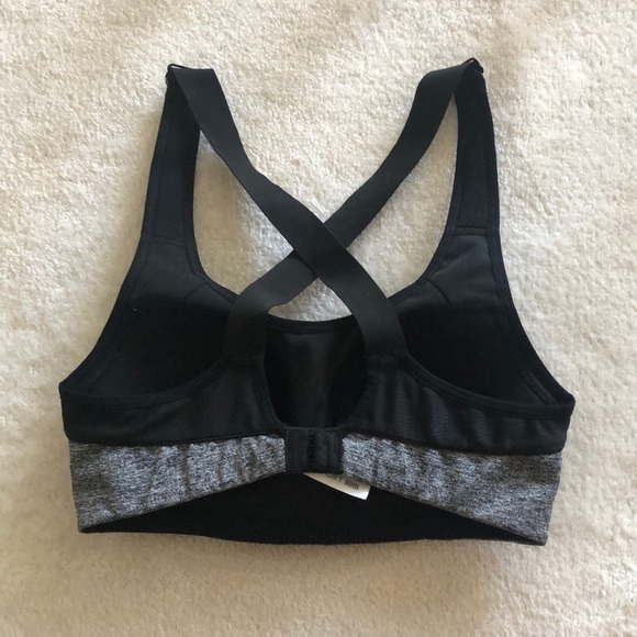 VSX Sport Victoria secret black and heather grey sports bra - Picture 2 of 7